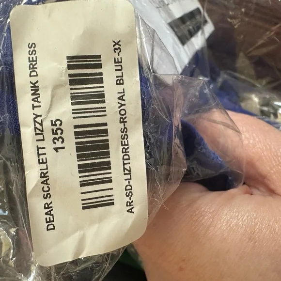 Elegant Blue Sleeveless Mini Dress - Picture 4 of 4